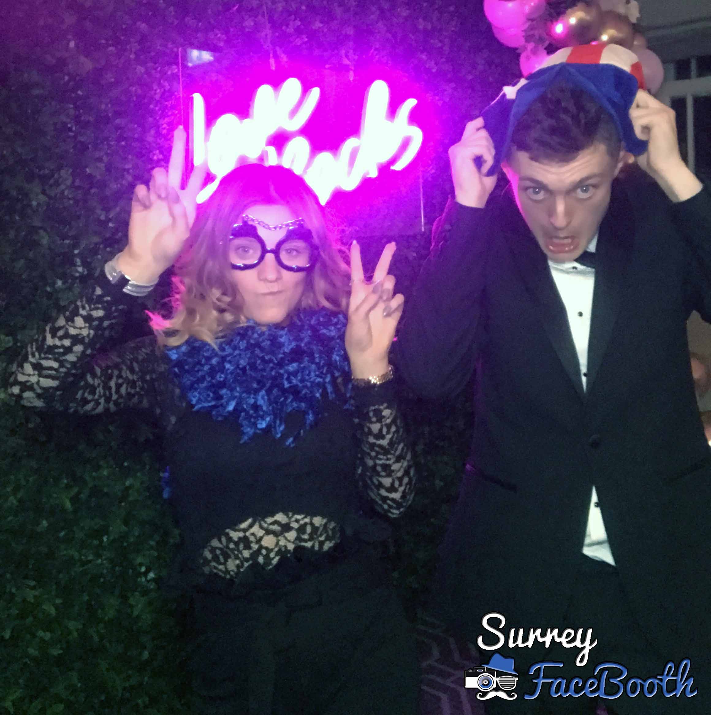 Joanne & Scott's Wedding | View more photos from the event at galleries.surreyfacebooth.co.uk/u/Surrey-FaceBooth/Joanne-Scotts-Wedding